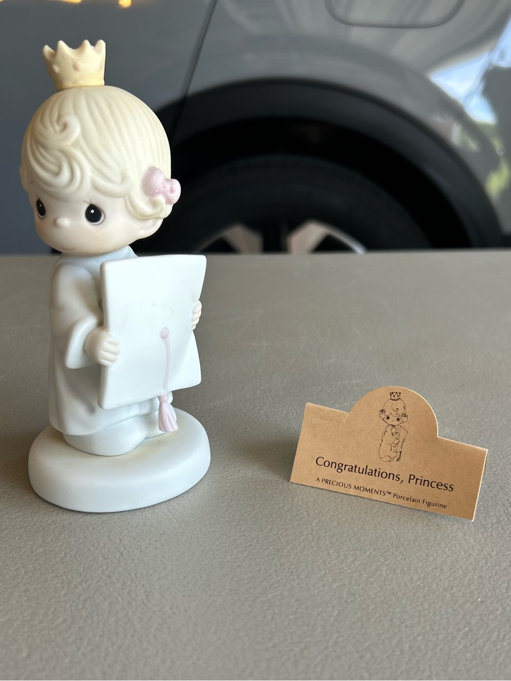 Congratulations Princess - Precious moments graduation figurine